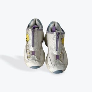 Tweety Bird Kids Sneakers Zip-Up Size 10 EU 27